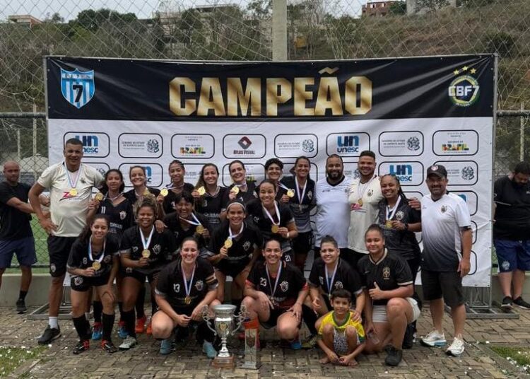 Physical Feminino conquista título estadual de Futebol 7 Society com goleada na final