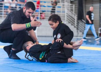 Campeonato de Jiu-jítsu kids reunirá 1 mil atletas domingo na Arena Tartarugão em Vila Velha