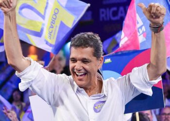 Com 44,2%, Ricardo vence terceira pesquisa seguida e aumenta chace de vitória em primeiro turno