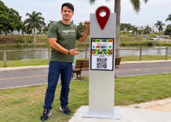 Turismo instala placas com QR Code para facilitar acesso aos destinos e empreendimentos de Linhares